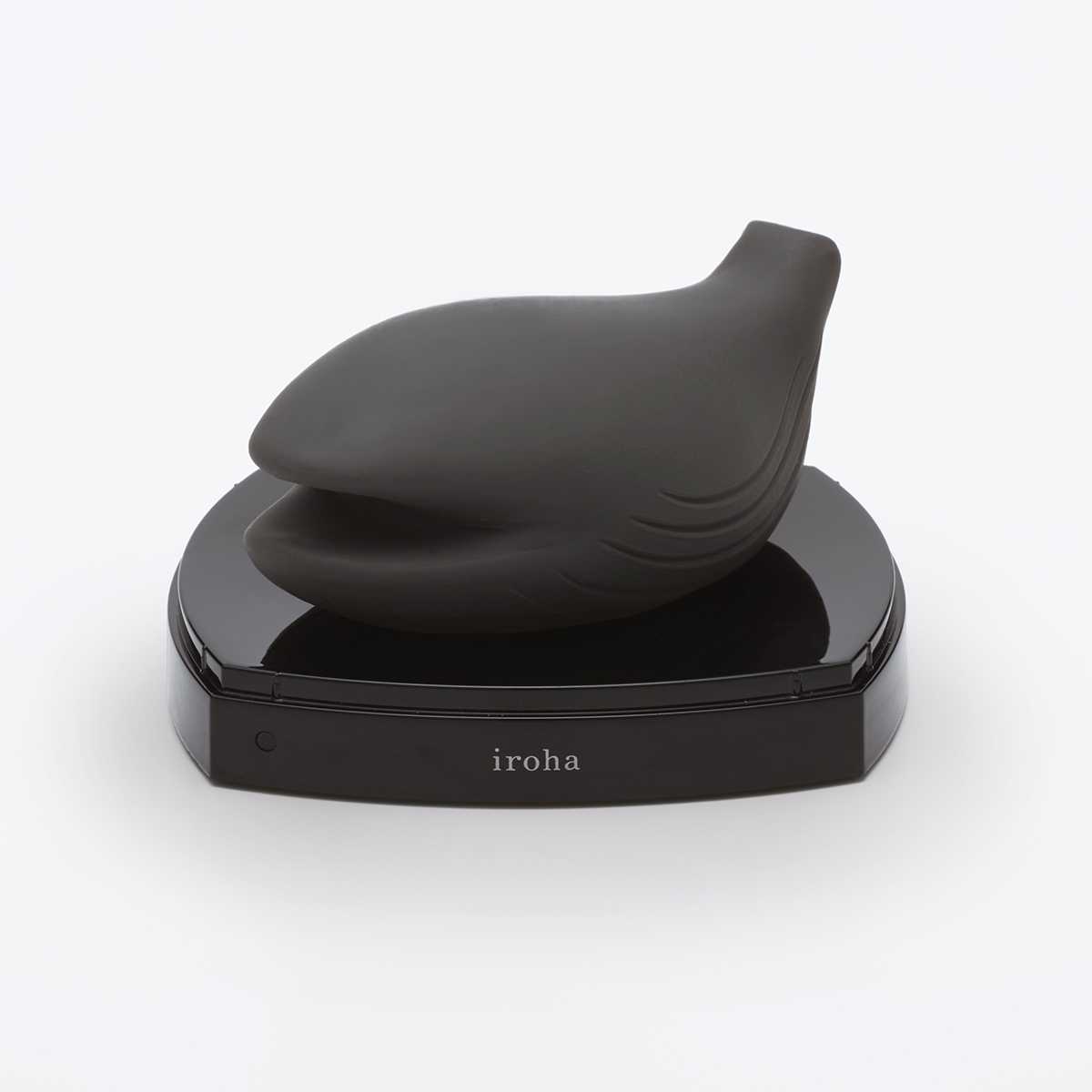 TENGA vibrator iroha+ Yoru shown in hand for scale