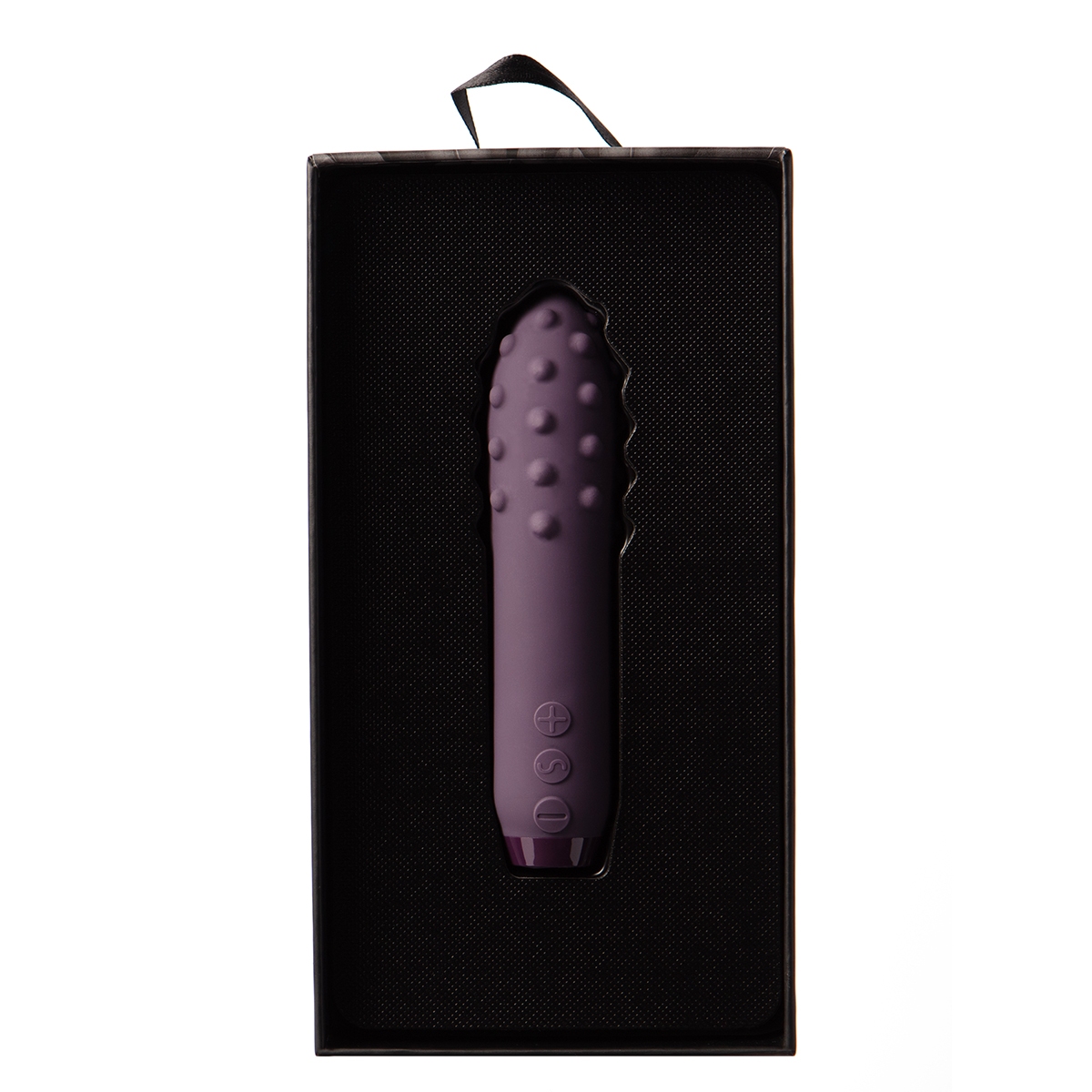 Fully assembled Purple Je Joue vibrator with smooth exterior
