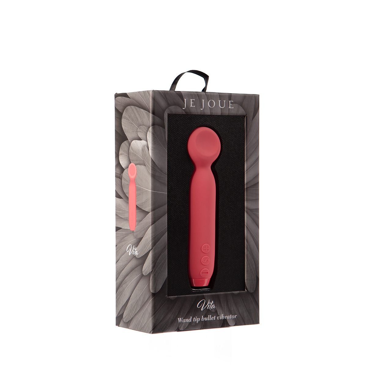 Fully assembled Pink Je Joue vibrator with smooth exterior