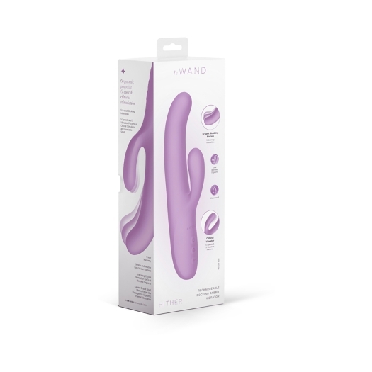 Fully assembled  Le Wand vibrator with smooth exterior