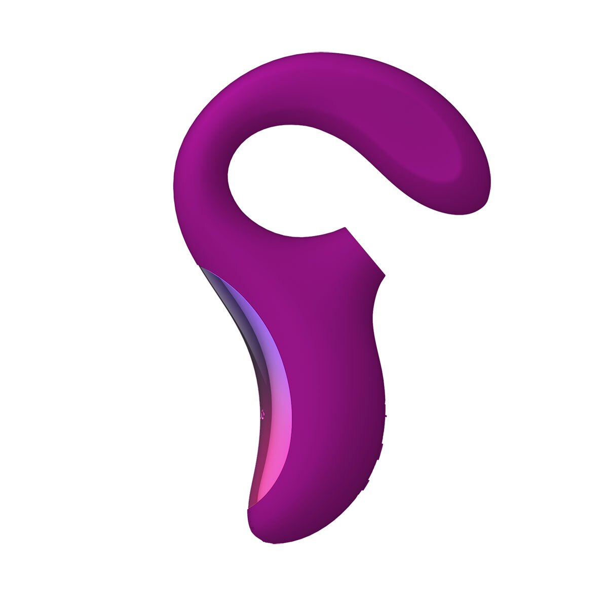 Angled view of the  LELO vibrator designed for intimate use