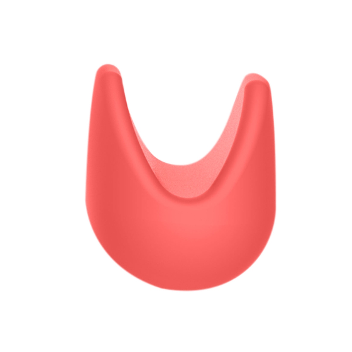 Close-up of the Coral Luv Inc vibrator for texture detail