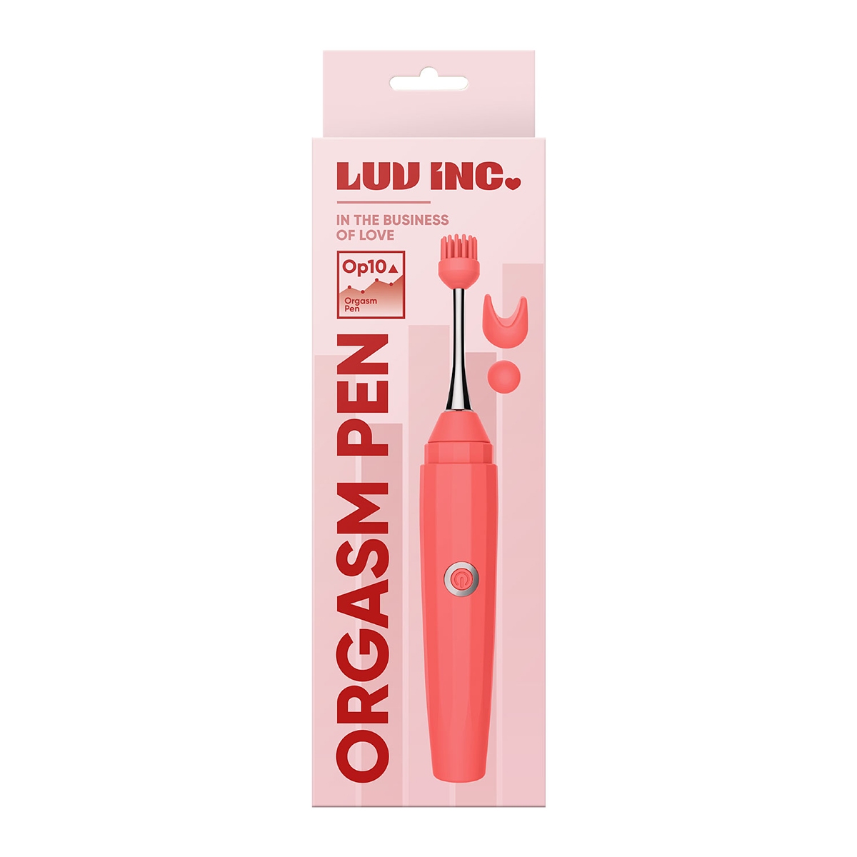 Product image of the Coral Luv Inc vibrator on clean background