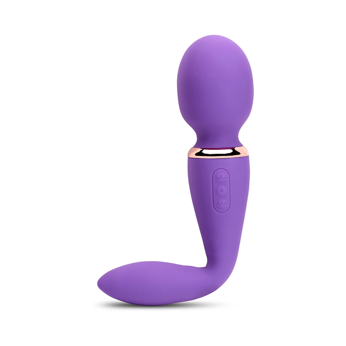 Product image of the Purple Nu Sensuelle vibrator on clean background