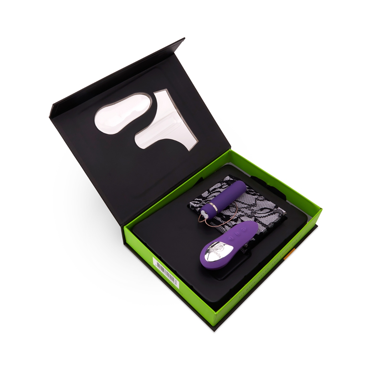 Close-up of the Purple Nu Sensuelle vibrator for texture detail