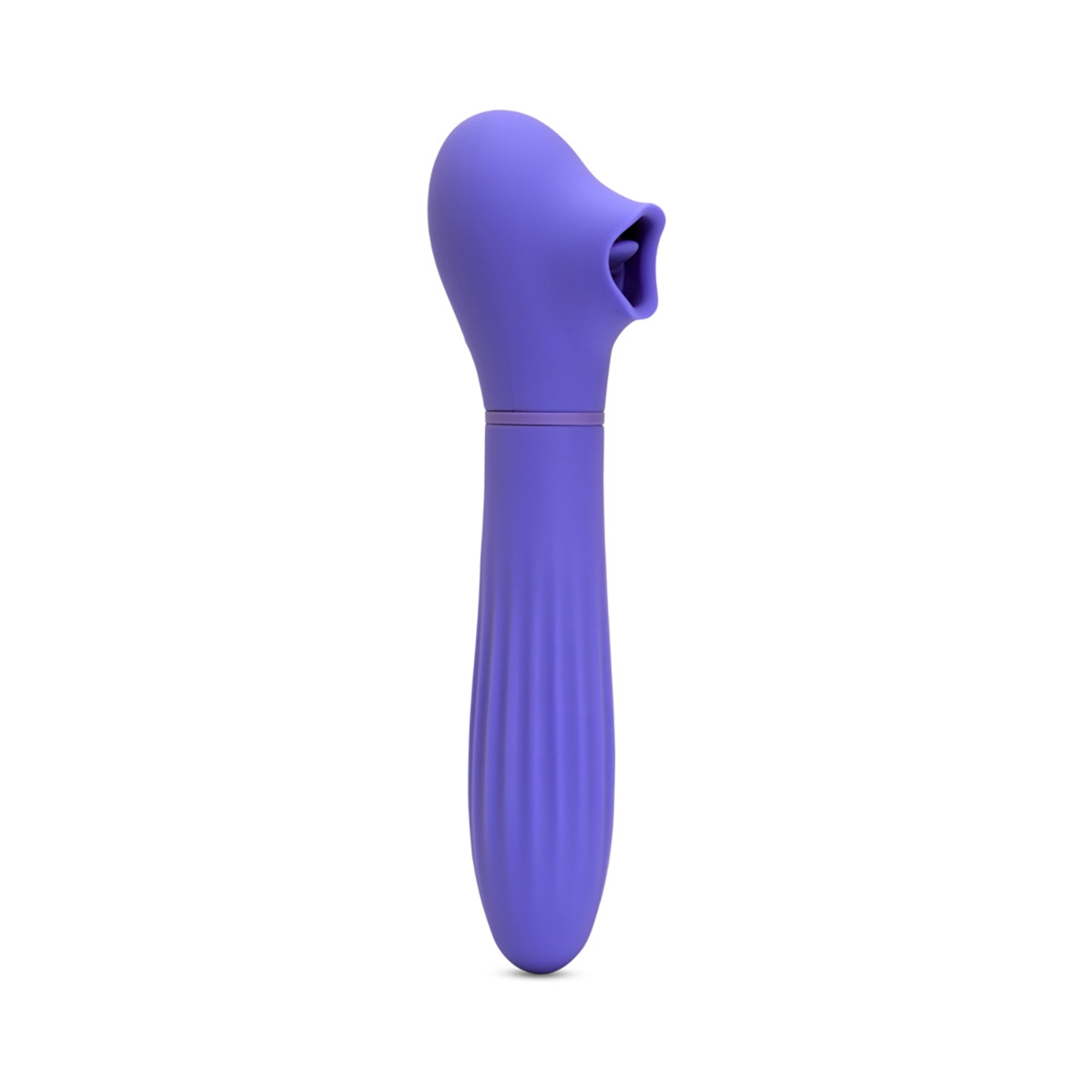 Product image of the Violet Nu Sensuelle vibrator on clean background