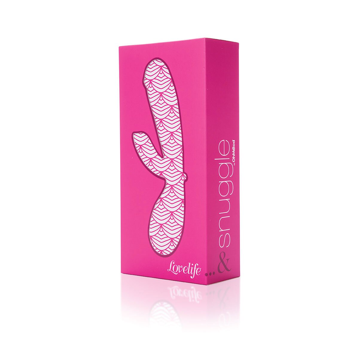 Close-up of the  OhMiBod vibrator for texture detail