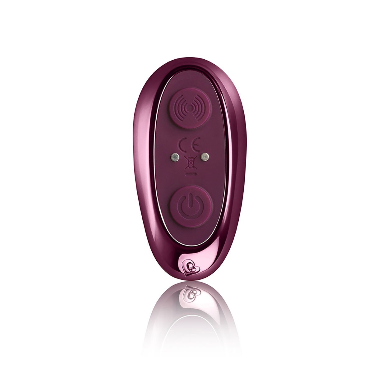 Product image of the Burgundy Rocks Off vibrator on clean background