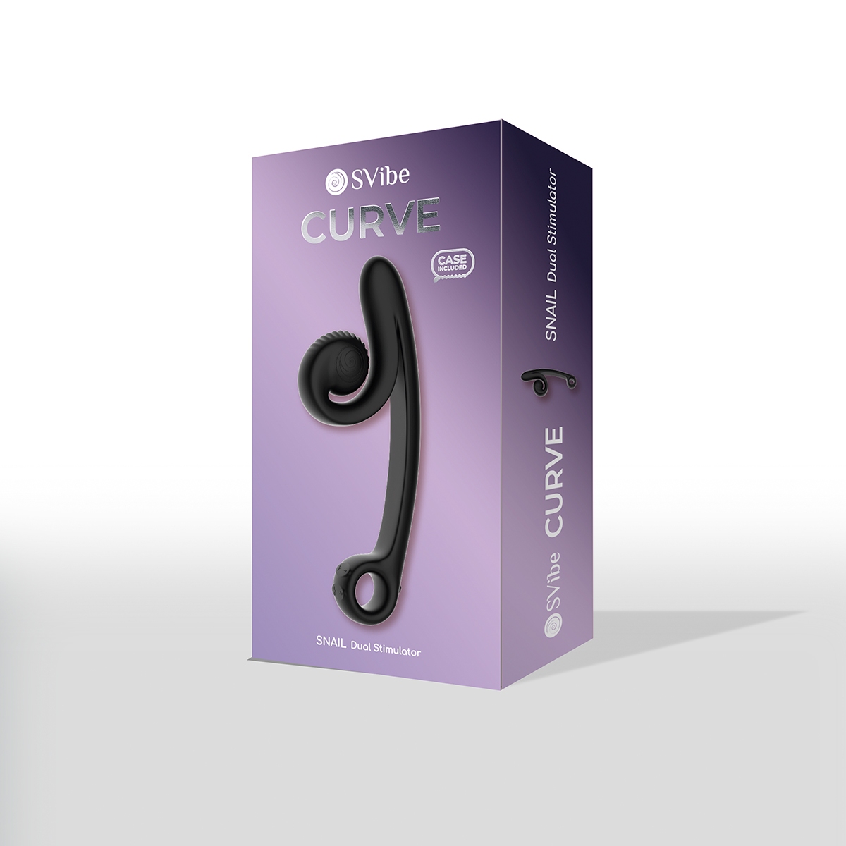 Product image of the Black Snail Vibe vibrator on clean background