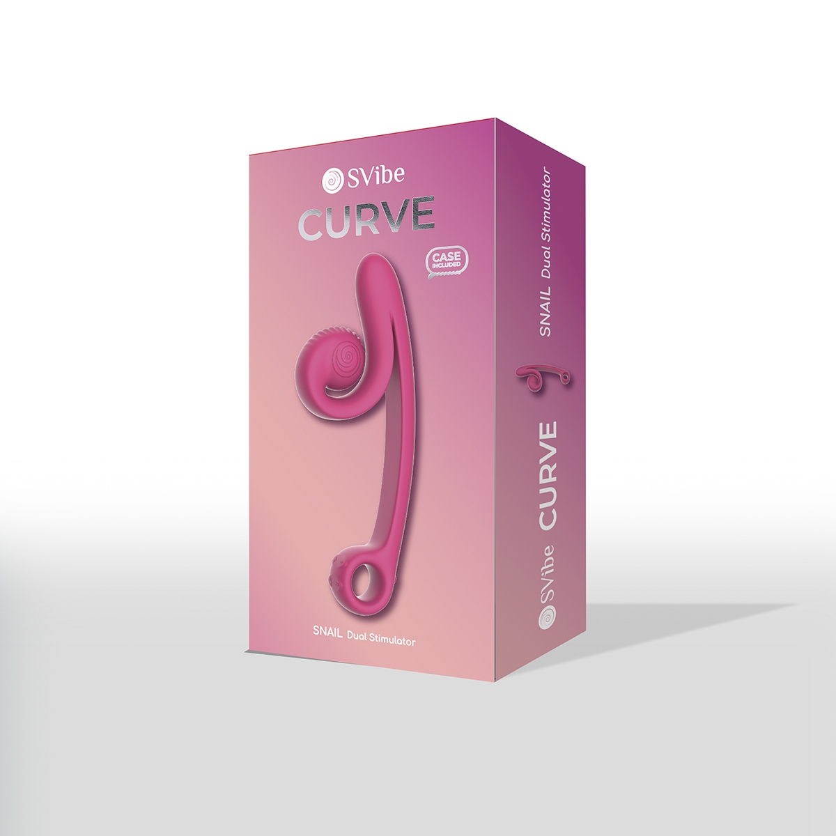 Product image of the Pink Snail Vibe vibrator on clean background