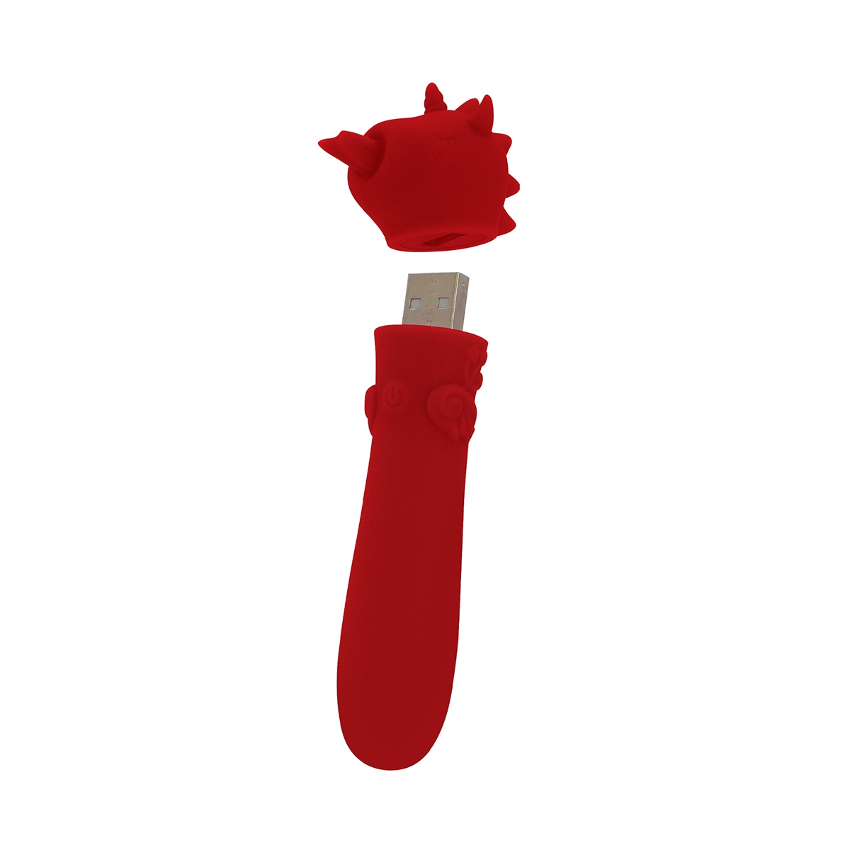 Product image of the Red Creative Conceptions vibrator on clean background