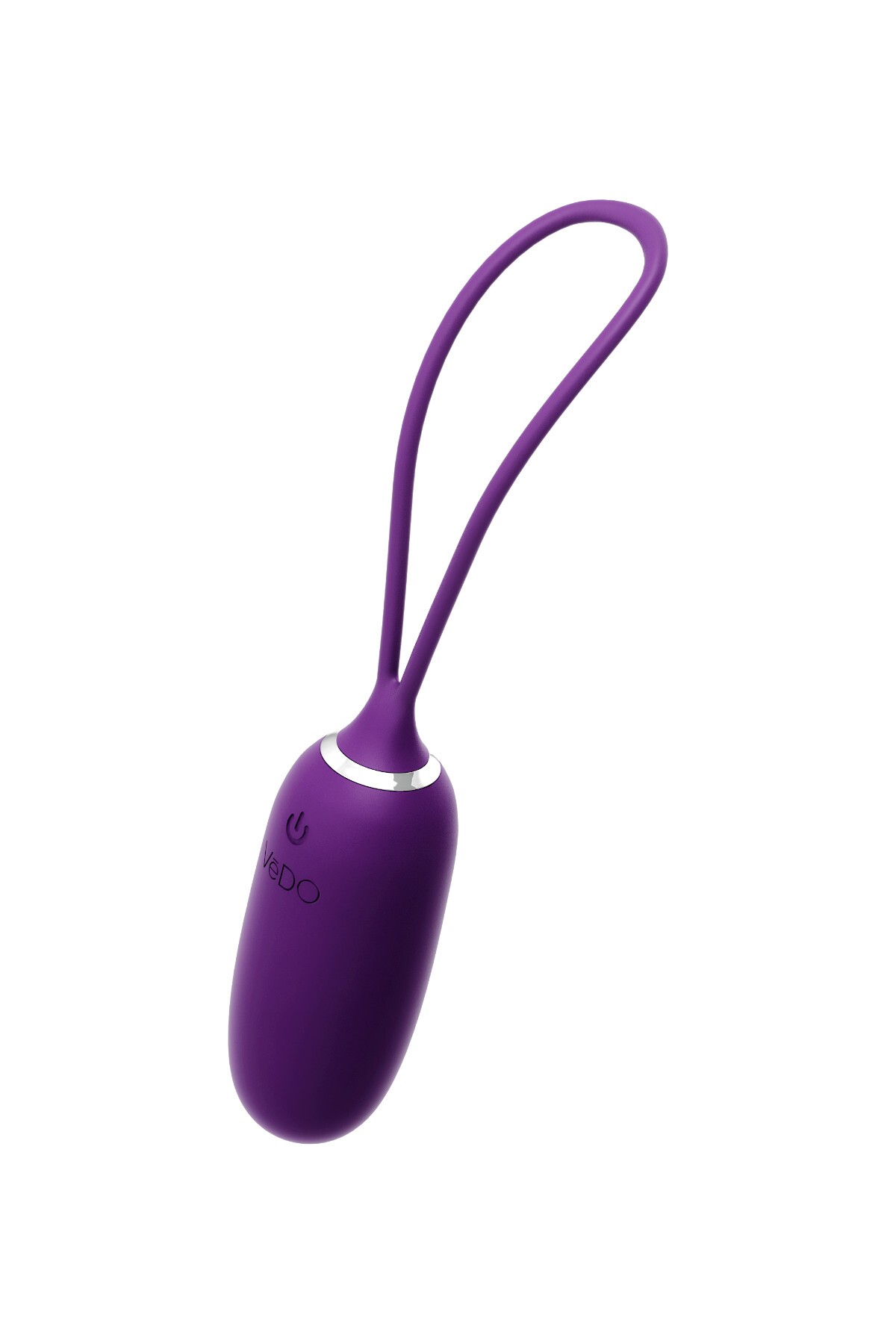 Close-up of the Purple VeDO vibrator for texture detail