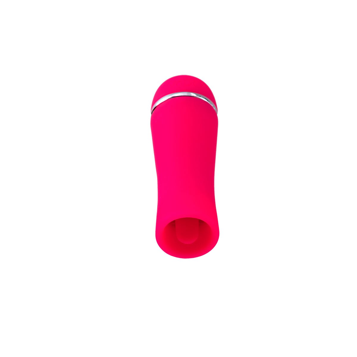 Close-up of the Pink VeDO vibrator for texture detail