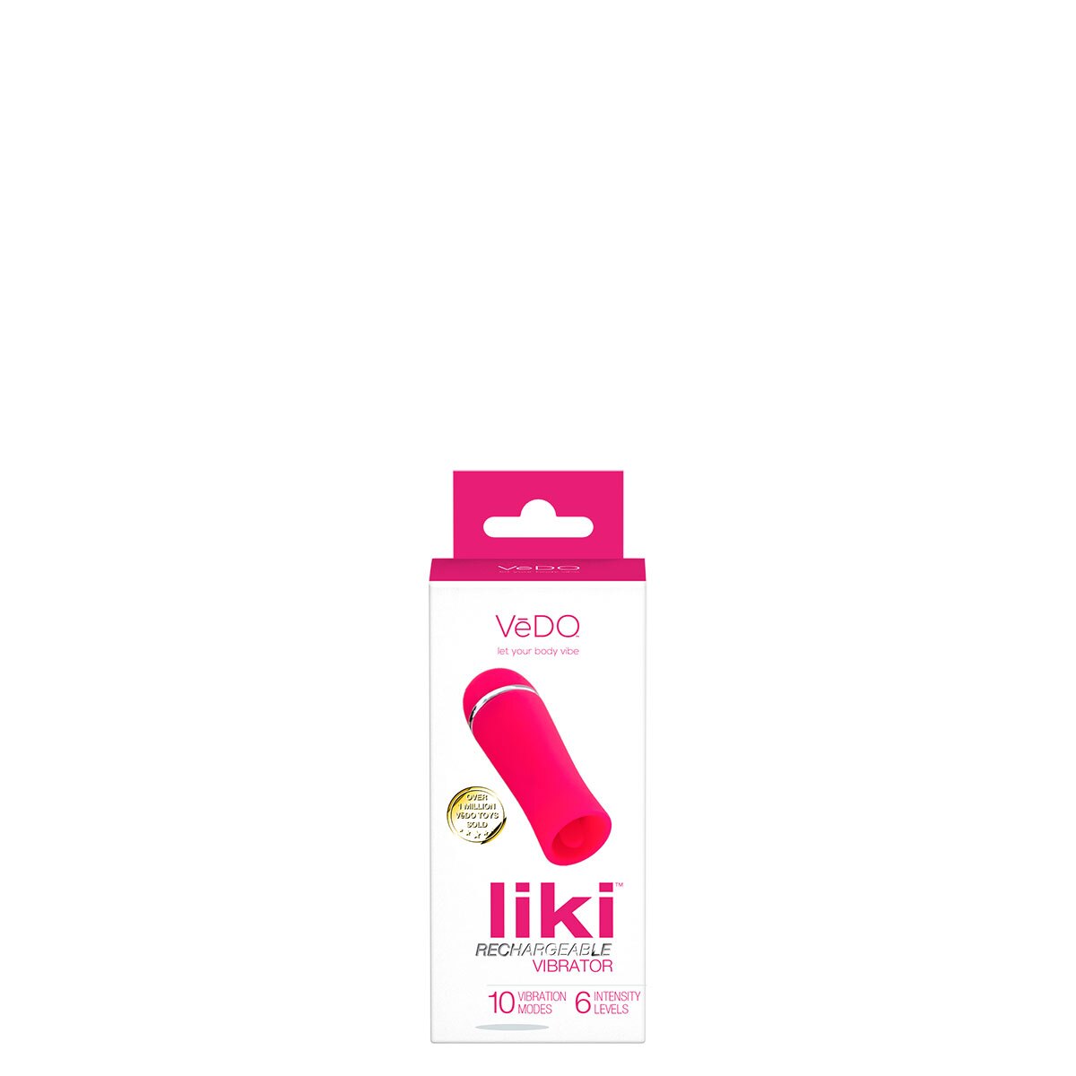 Product image of the Pink VeDO vibrator on clean background