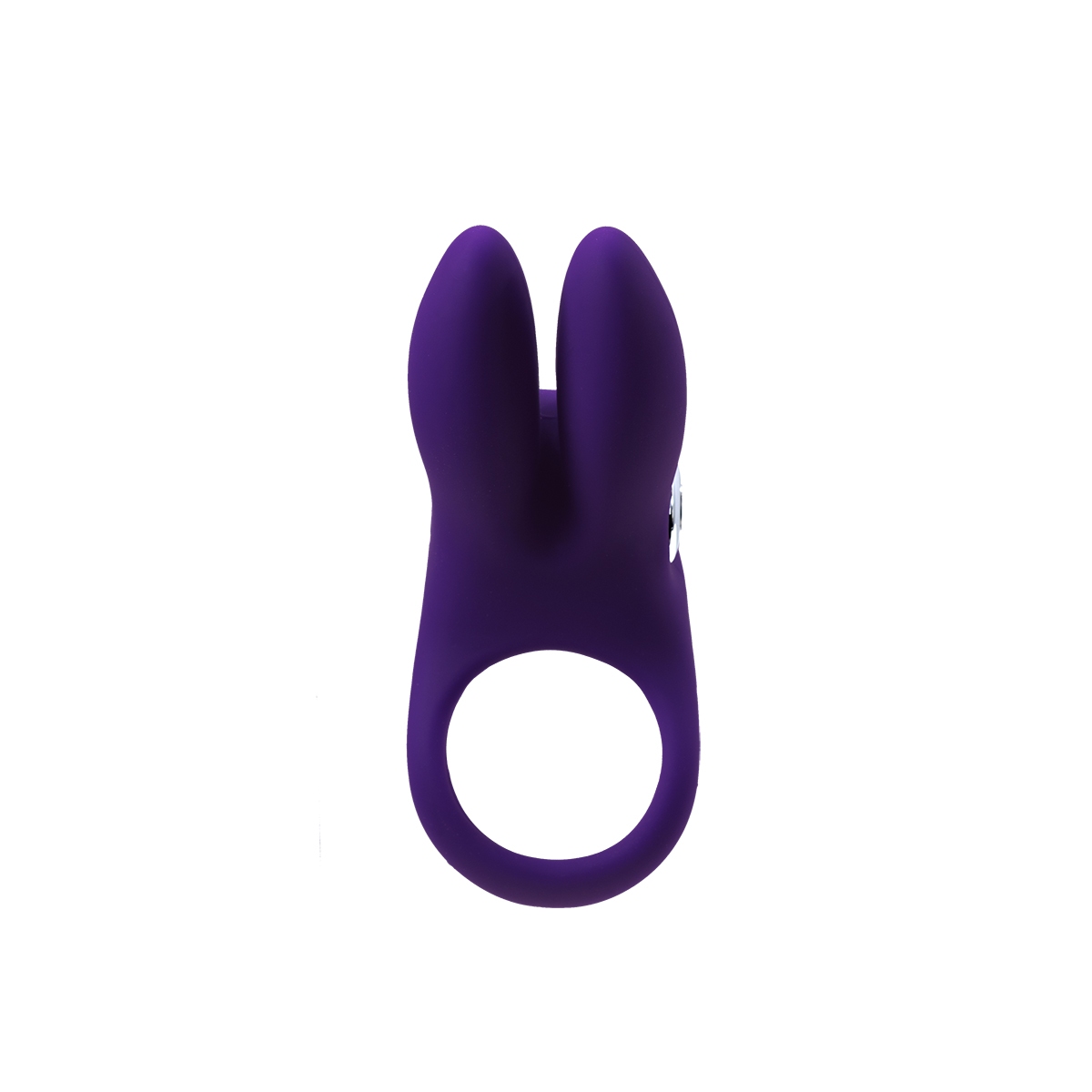 Angled view of the Purple VeDO vibrator designed for intimate use