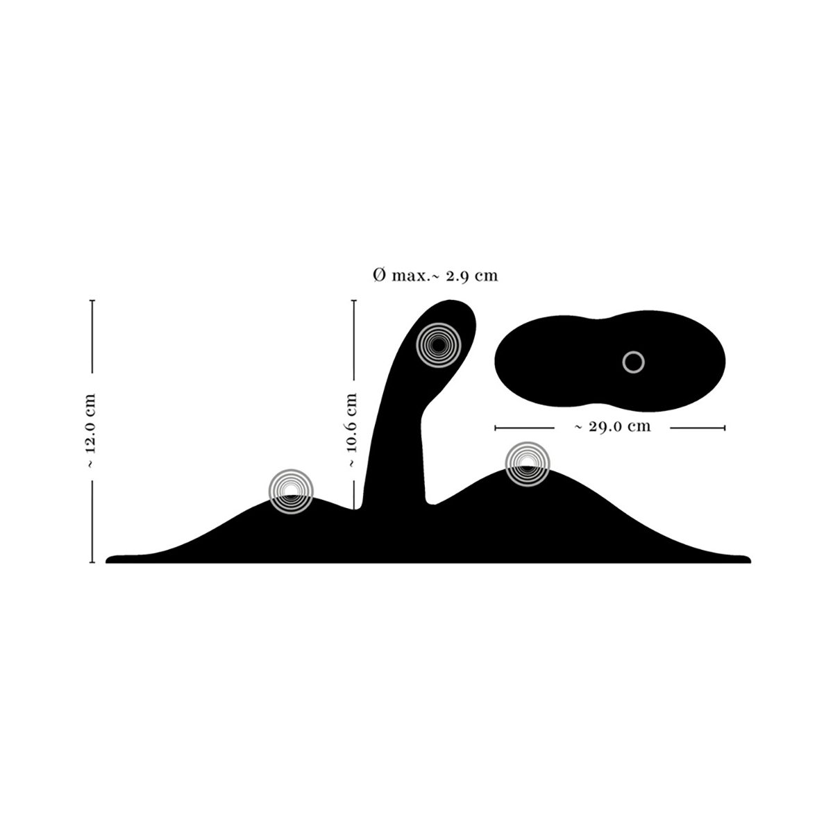 Close-up of the  VibePad vibrator for texture detail