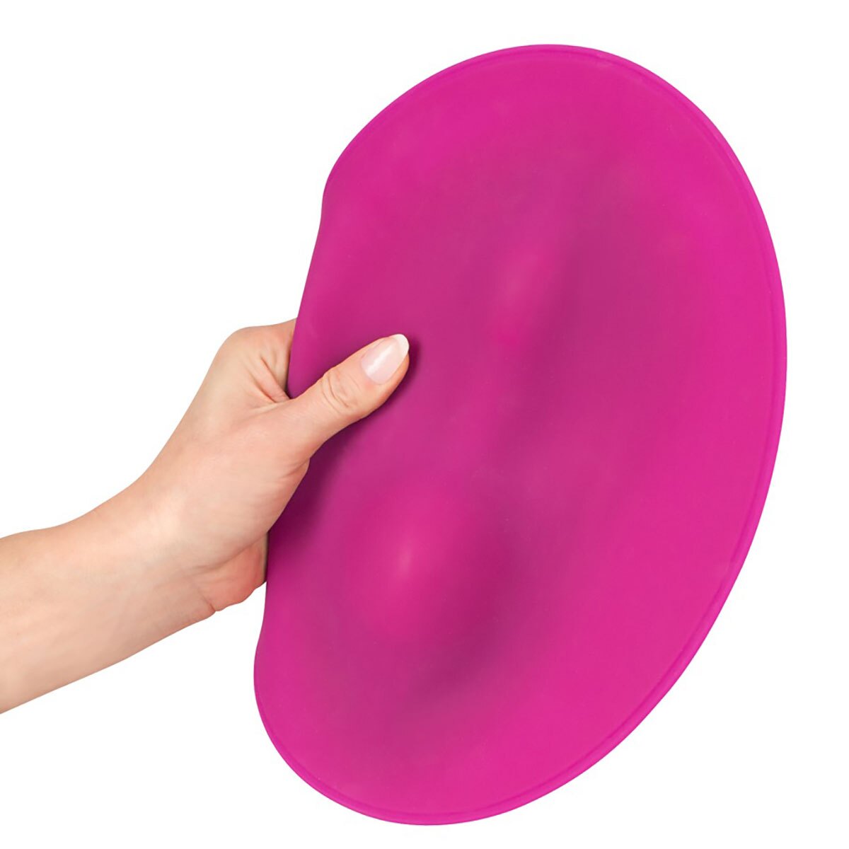 Angled view of the  VibePad vibrator designed for intimate use