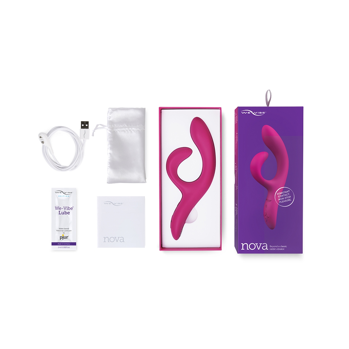 Product image of the  We-Vibe vibrator on clean background