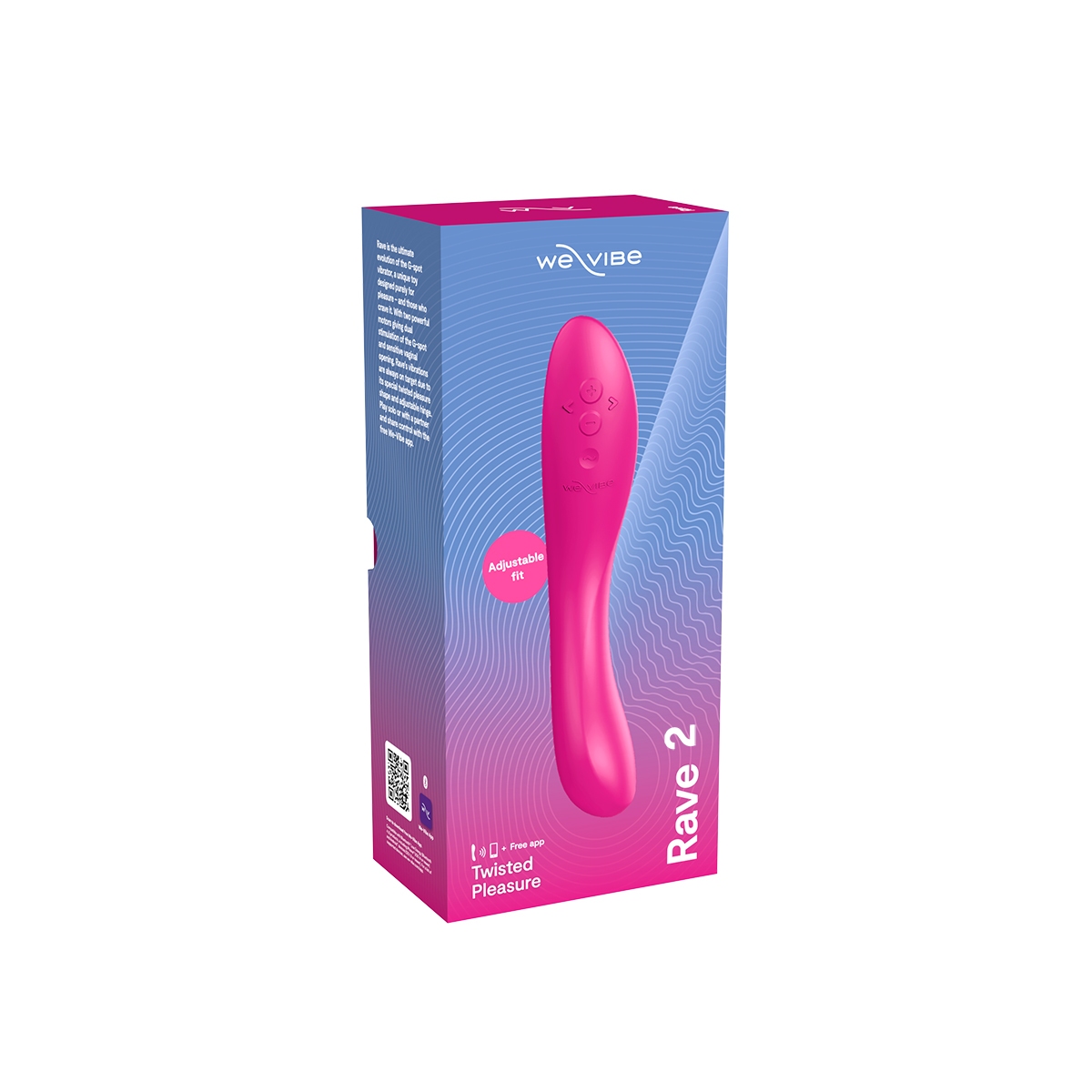Waterproof design shown in the  We-Vibe vibrator