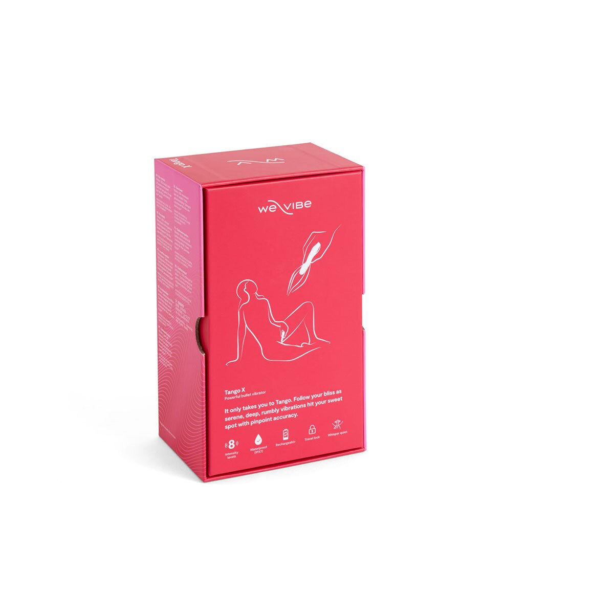 Product image of the Red We-Vibe vibrator on clean background