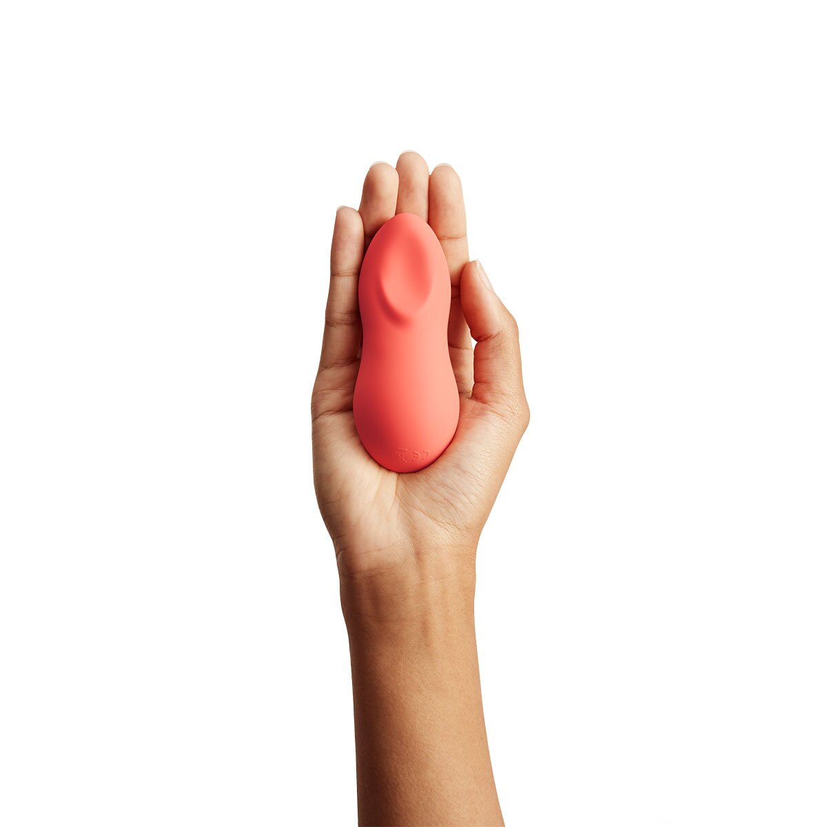 Angled view of the Coral We-Vibe vibrator designed for intimate use