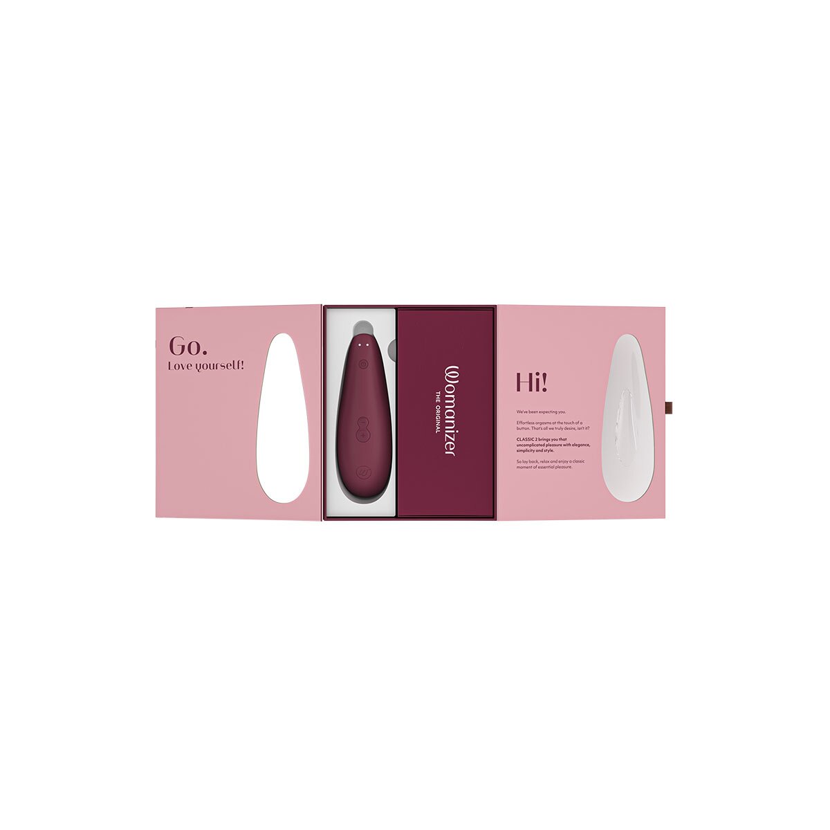 Product image of the  Womanizer vibrator on clean background