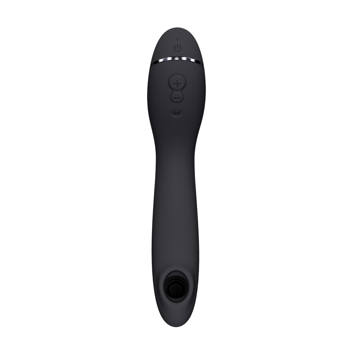 Fully assembled  Womanizer vibrator with smooth exterior