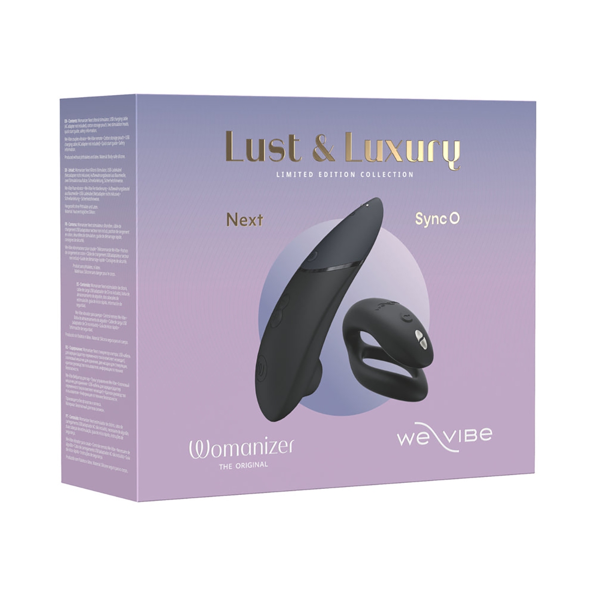 Close-up of the Black Womanizer vibrator for texture detail