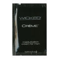 Bottle of .1 oz Water Based Lube Wicked Sensual Care showing clean, lightweight formula
