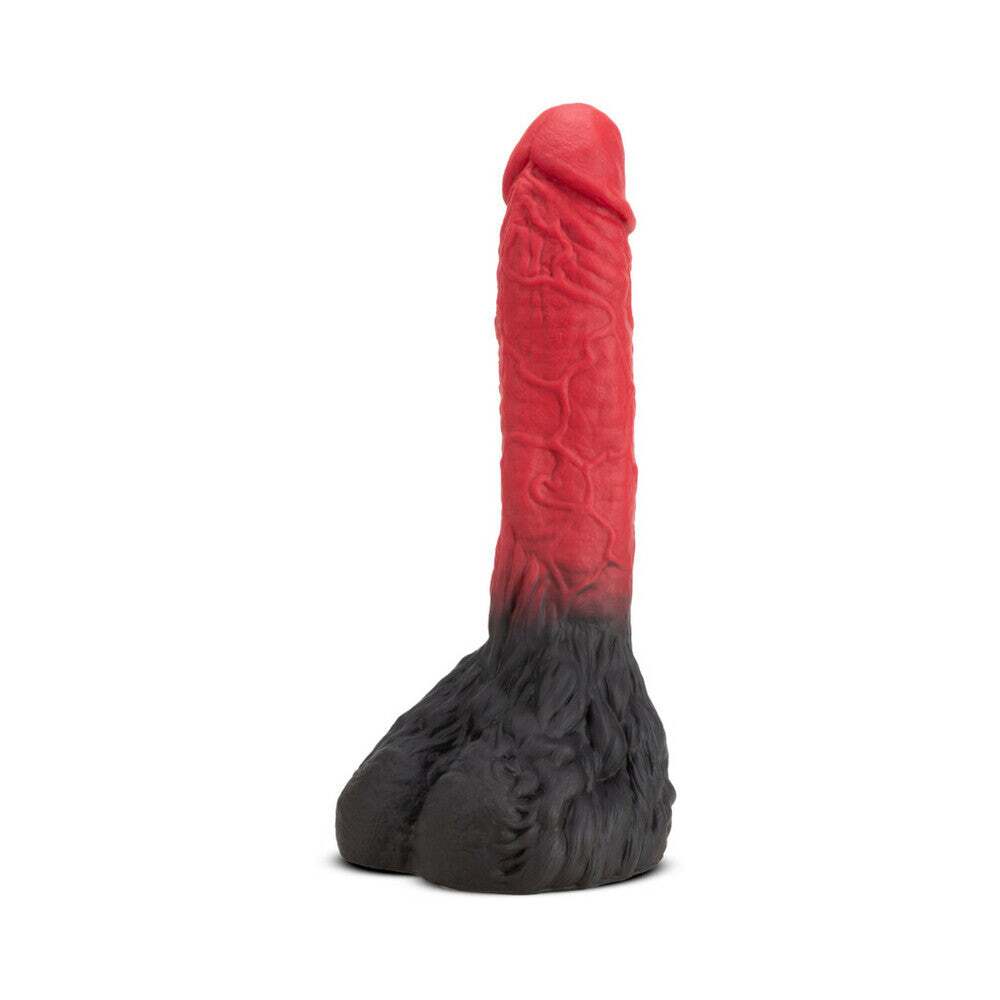 10.5 inch Dildo from Blush in Red designed for anal sex with Her or Him
