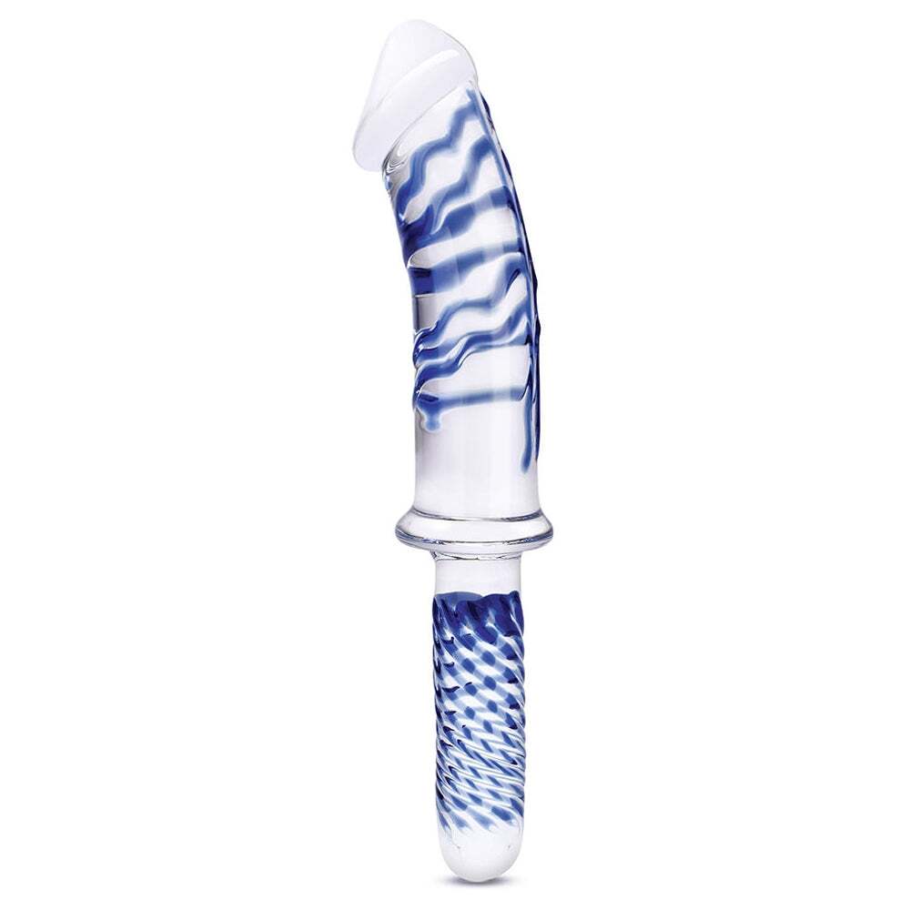 11 inch Dildo from Electric Eel in Clear designed for anal sex with Her or Him