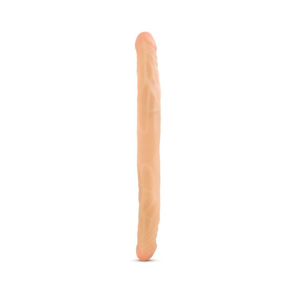 14 inch Dildo from Blush in Vanilla Ivory Beige designed for anal sex with Her or Him