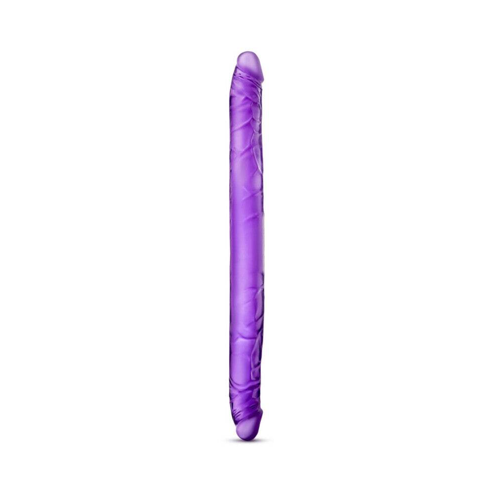 16 inch Dildo from Blush in Purple designed for anal sex with Her or Him