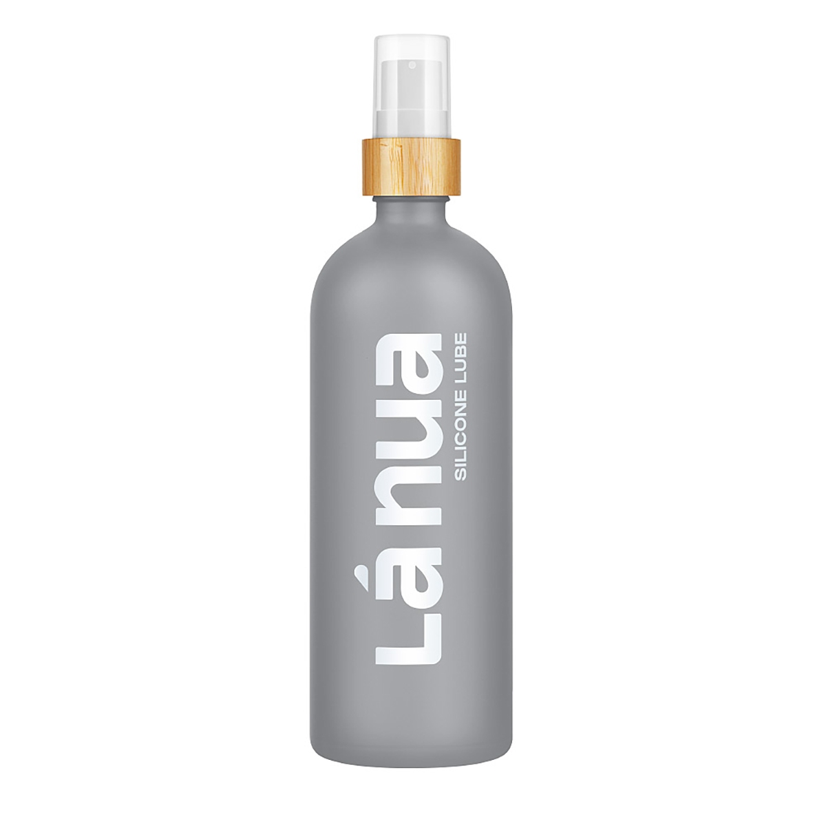 200 ml Silicone Lube La Nua bottle showing smooth, long-lasting formula