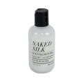 Bottle of 3.3 oz. Hybrid Lube Naked Silk showing water-silicone fusion formula