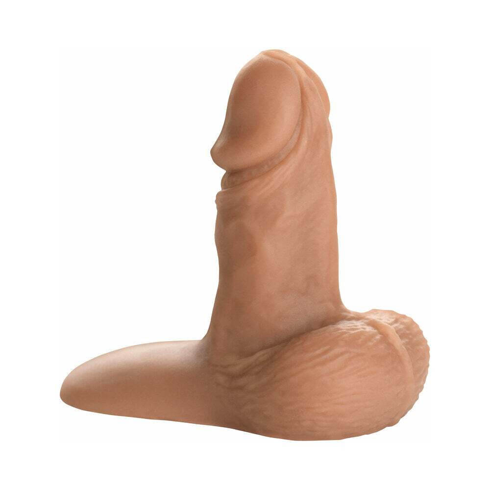 3.6 inch Dildo from XR Brands in  designed for anal sex with Her or Him
