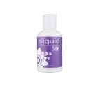 Bottle of 4.2 oz Vegan Lube Sliquid showing plant-powered formula