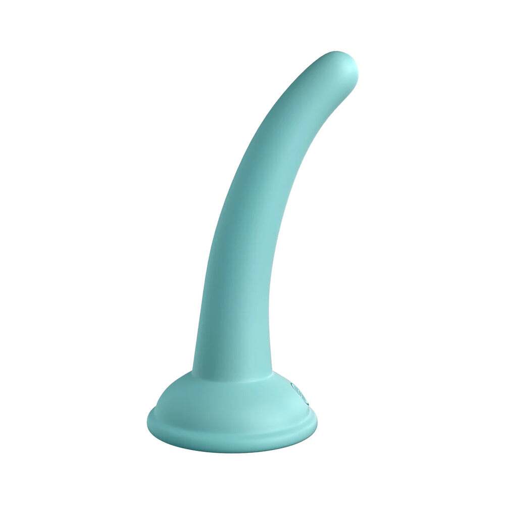 5 inch Dildo from Pipedream in Teal Turquoise Aqua designed for anal sex with Her or Him