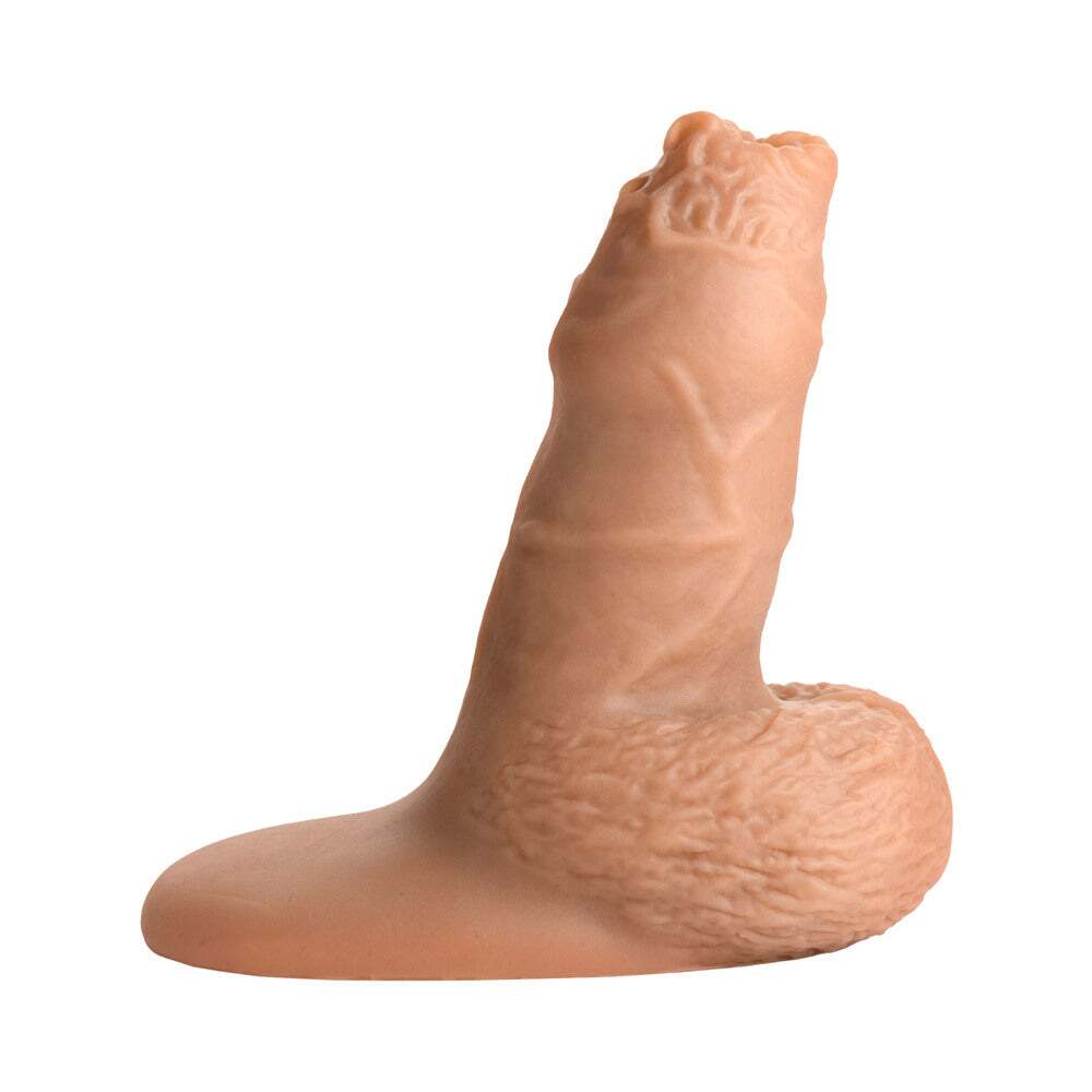5.1 inch Dildo from XR Brands in  designed for anal sex with Her or Him