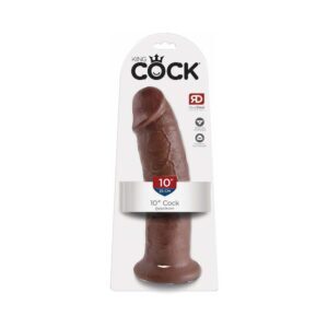 10 inch Dildo Pipedream Brown Chocolate Cocoa King Cock Cock Realistic With Suction Cup