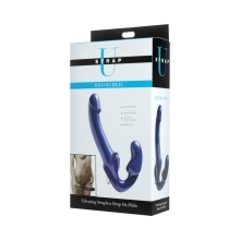 Dildo by XR Brands in Blue shown for use by Her or Him