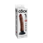 7 inch Dildo by Pipedream in Brown Chocolate Cocoa shown for use by Her or Him