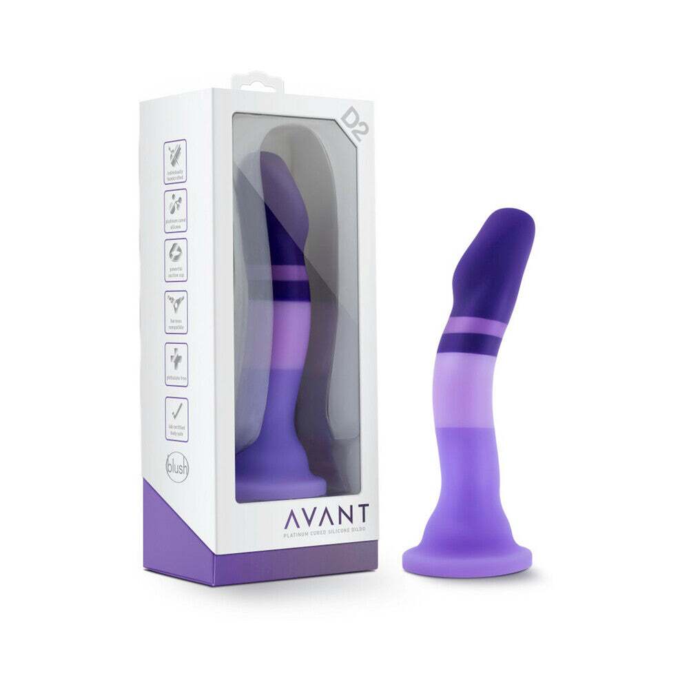 7.5 inch Dildo by Blush in Multi-Color shown for use by Her or Him