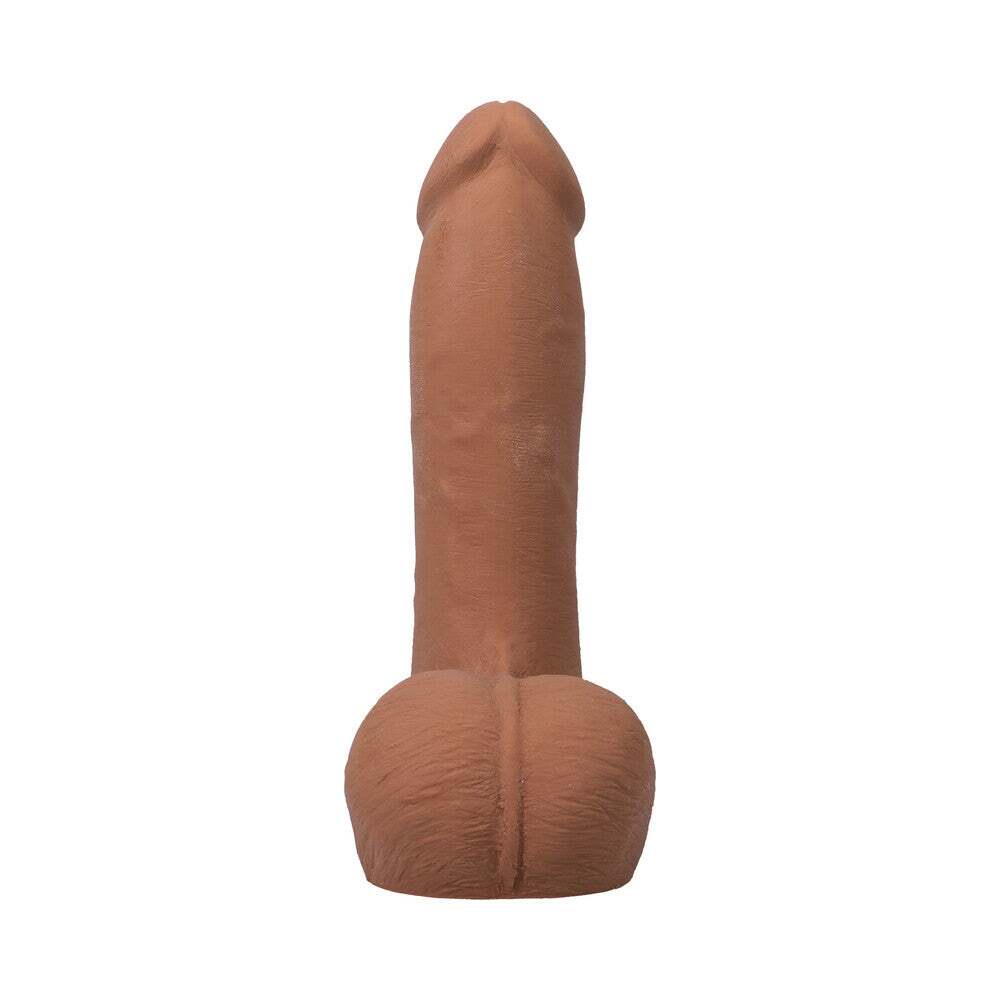 7 inch Dildo from Doc Johnson in Tan Light Brown Mocha designed for anal sex with Her or Him