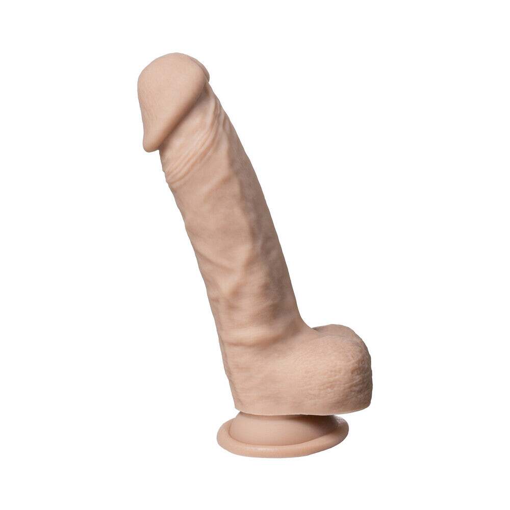 7 inch Dildo from Doc Johnson in Vanilla Ivory Beige designed for anal sex with Her or Him