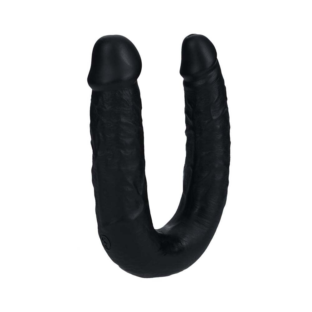7 inch Dildo from Shots in Black designed for anal sex with Her or Him