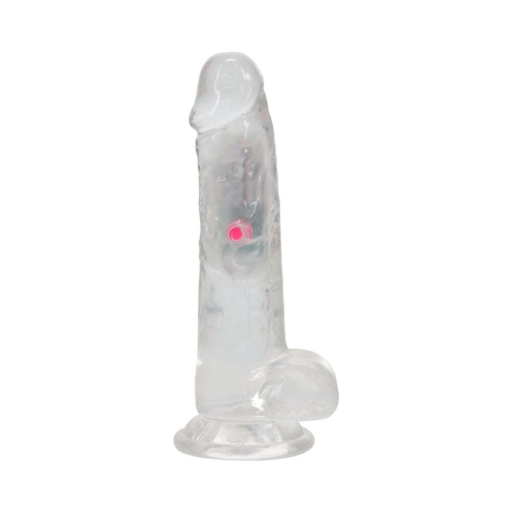 7 inch Dildo from Shots in Clear designed for anal sex with Her or Him
