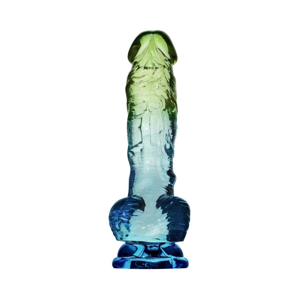 7.5 inch Dildo from Adam & Eve in Multi-Color designed for anal sex with Her or Him