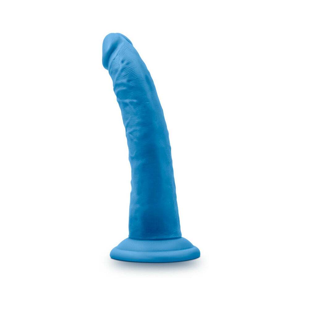 7.5 inch Dildo from Blush in Blue designed for anal sex with Her or Him