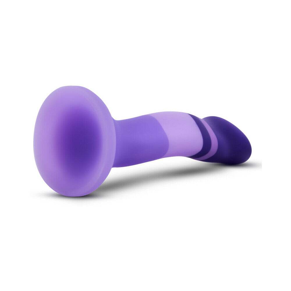 7.5 inch Dildo by Blush in Multi-Color shown for pegging Her or Him